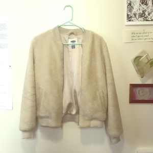 Old Navy Fake Fur Bomber